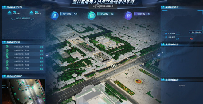 蓬長客港無人機巡檢系統(tǒng)